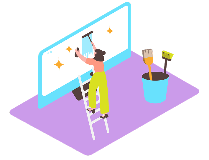 パソコンで修正している